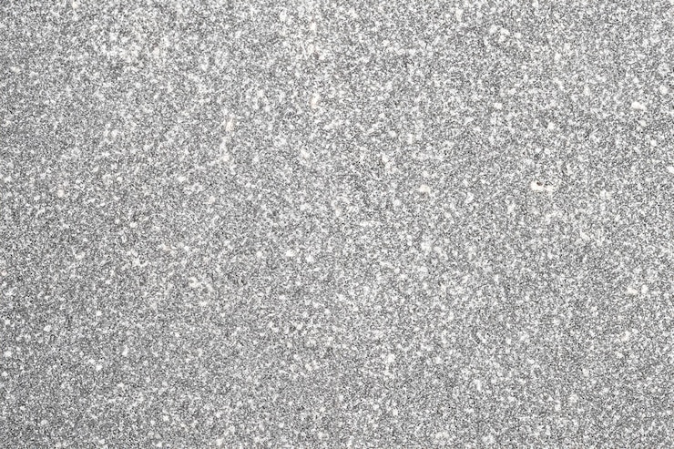Foto el bokeh de brillo plateado brillante