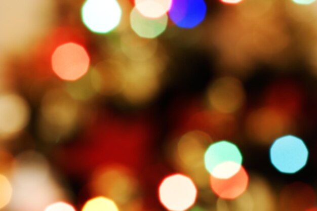 El bokeh de colores