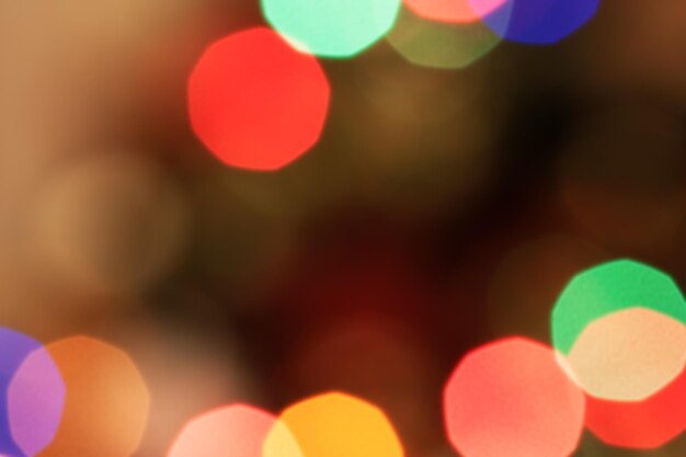 Bokeh colorido