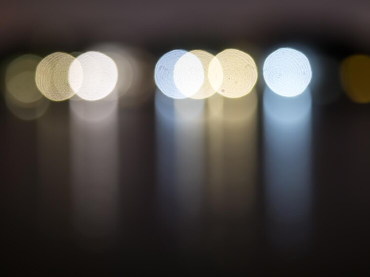 Foto bokeh de cor desfocado fora de foco para o plano de fundo