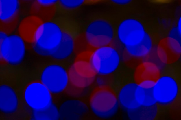 Bokeh de férias Fundo abstrato de Natal Bokeh abstrato colorido