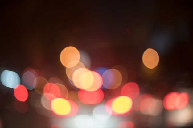 bokeh de fundo Light Street