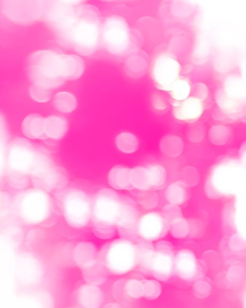 Foto bokeh de luz no fundo fucsia, cores vivas