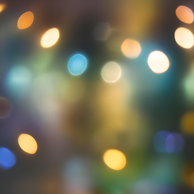 Bokeh des Lichts in der Nacht