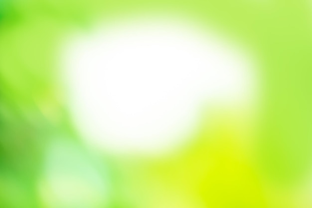 Bokeh desfocado verde fora de foco Imagem de fundo desfocada abstrata verde