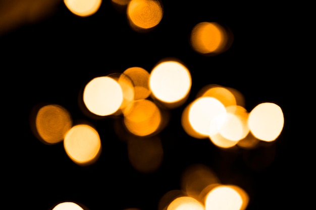 Bokeh dourado luz desfocada natal luzes cintilantes de fundo bokeh ano novo clima