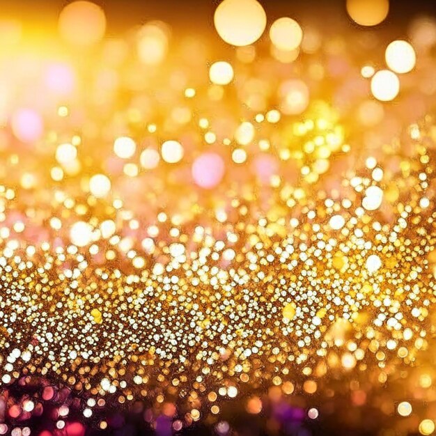 Foto bokeh-effekt glitter farbenfroher verschwommener abstrakter hintergrund für geburtstag, jubiläum, hochzeit, neujahr