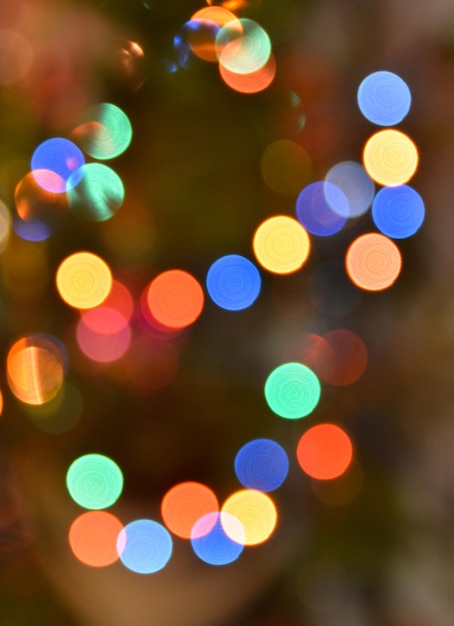 Bokeh de fondo abstracto