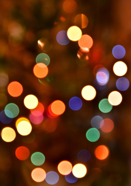Bokeh de fondo abstracto