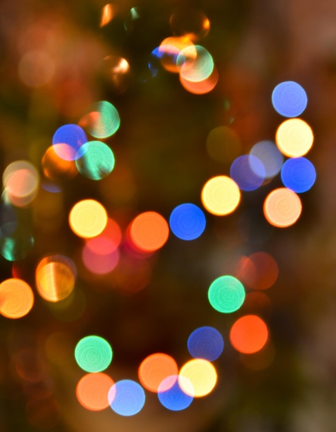 Bokeh de fondo abstracto