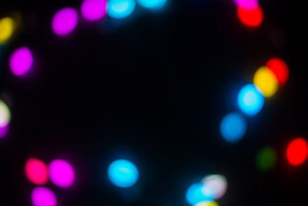 Bokeh - Fondo borroso abstracto - Fugas de luz