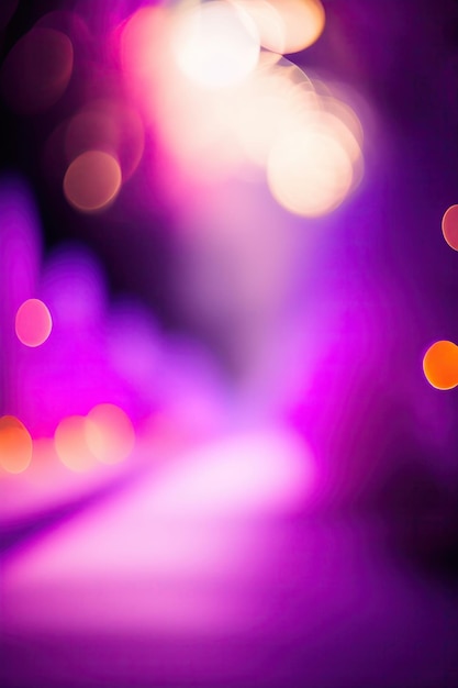 bokeh de fondo morado