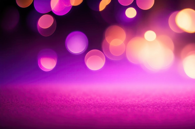 bokeh de fondo morado