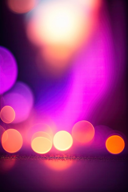 bokeh de fondo morado