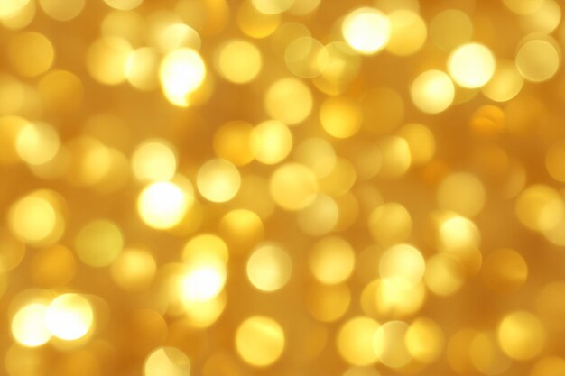 Bokeh de fondo de oro