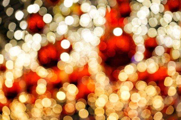 Bokeh foto de luces de navidad