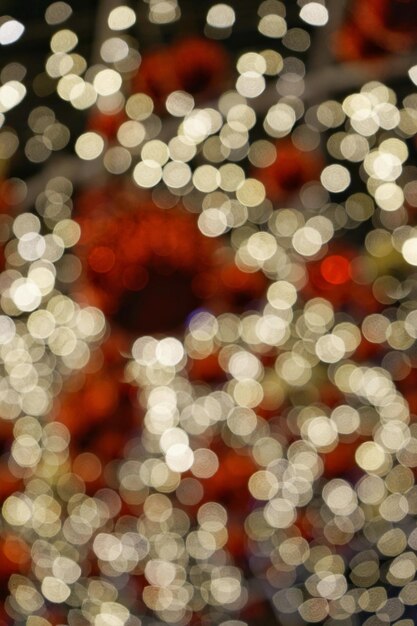 Bokeh foto de luces de navidad