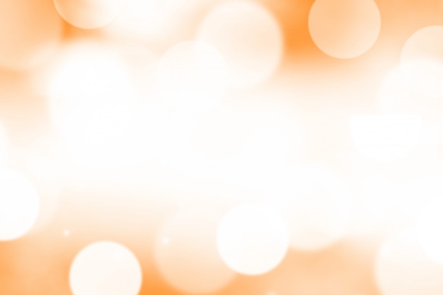 Bokeh de gradiente naranja claro borroso fondo abstracto