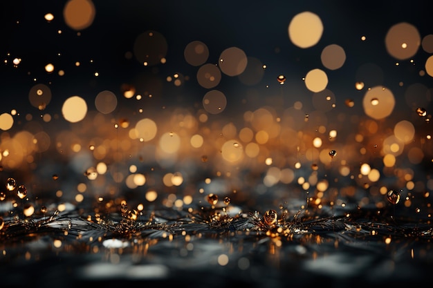 Bokeh Hintergrund leuchtende Lichter verträumte Punkte weiche Fokussierung Magie