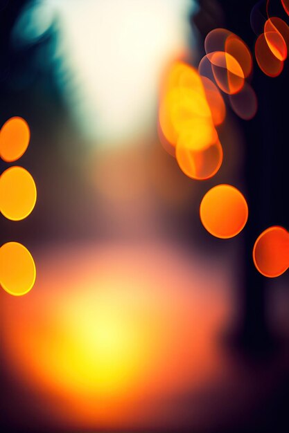 Bokeh-Hintergrund