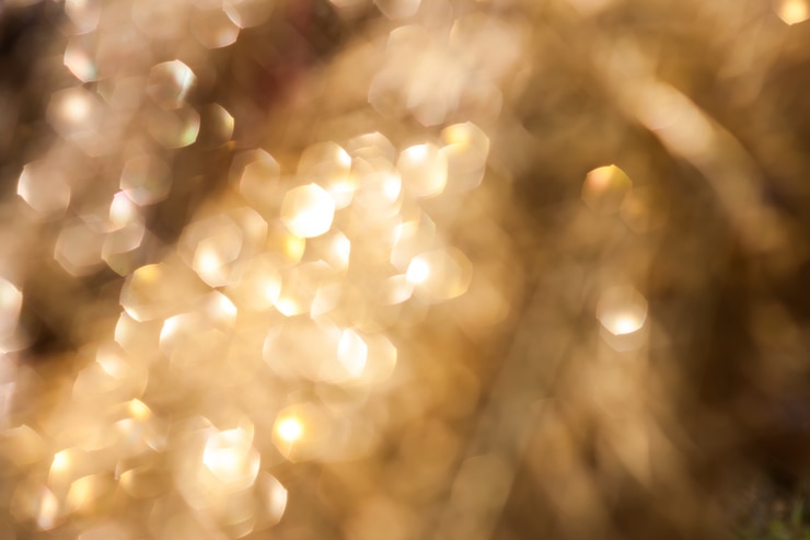 Foto bokeh intermitente
