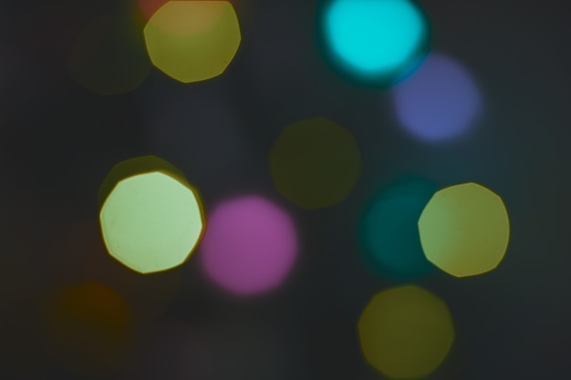 Bokeh leuchtet. Schöner Weihnachtshintergrund.