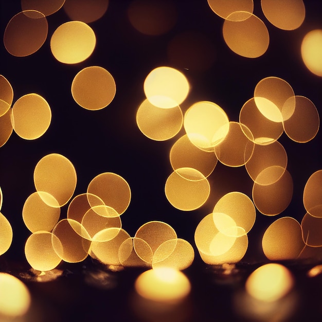 Bokeh Lichter Hintergrundeffekt verschwommene Tapete Weihnachtsbeleuchtung unscharf