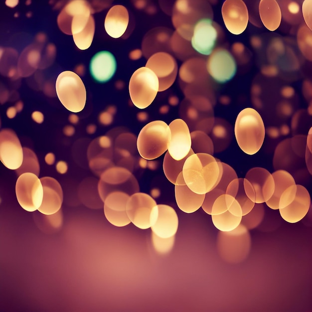 Bokeh Lichter Hintergrundeffekt verschwommene Tapete Weihnachtsbeleuchtung unscharf