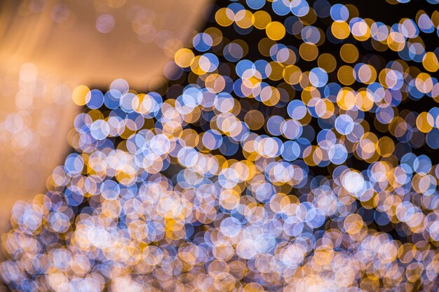 Bokeh Lichter, Weihnachten