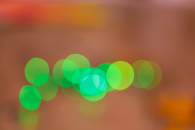 Bokeh de luces de navidad