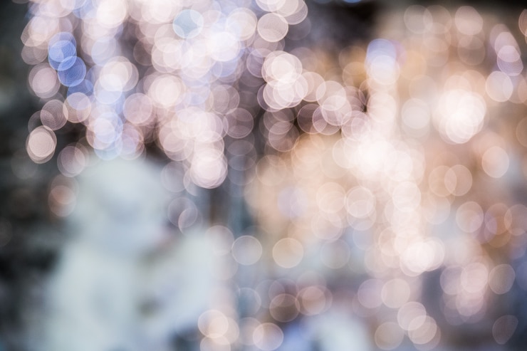 Foto bokeh luces, navidad