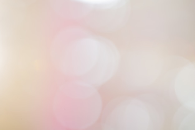 Bokeh de la luz natural