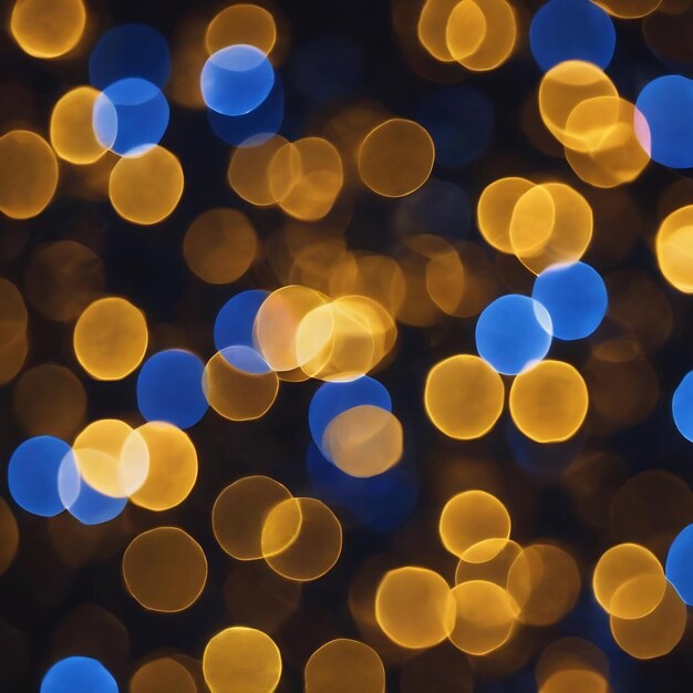 Bokeh perfecto para un festivo año nuevo y fondo de Navidad