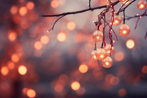 Bokeh-Weihnachtslicht