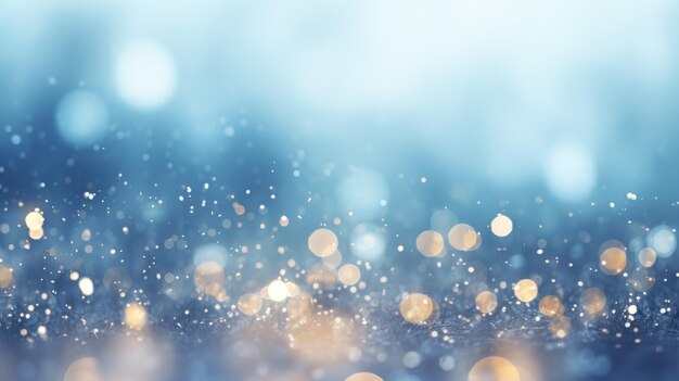 Bokeh-Winter-Hintergrund