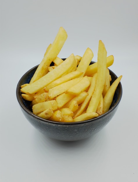 Foto bol de patatas fritas