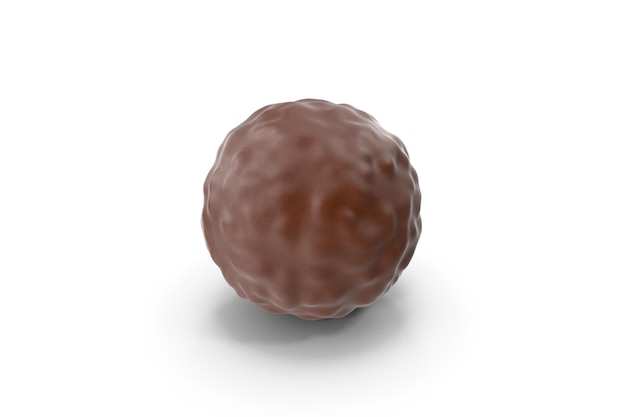 Foto bola de chocolate
