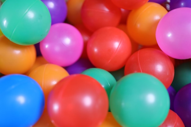 Bola colorida oceano bolas brinquedo de plástico macio