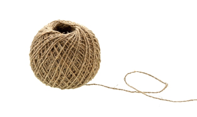 Bola de barbante. Corda natural.