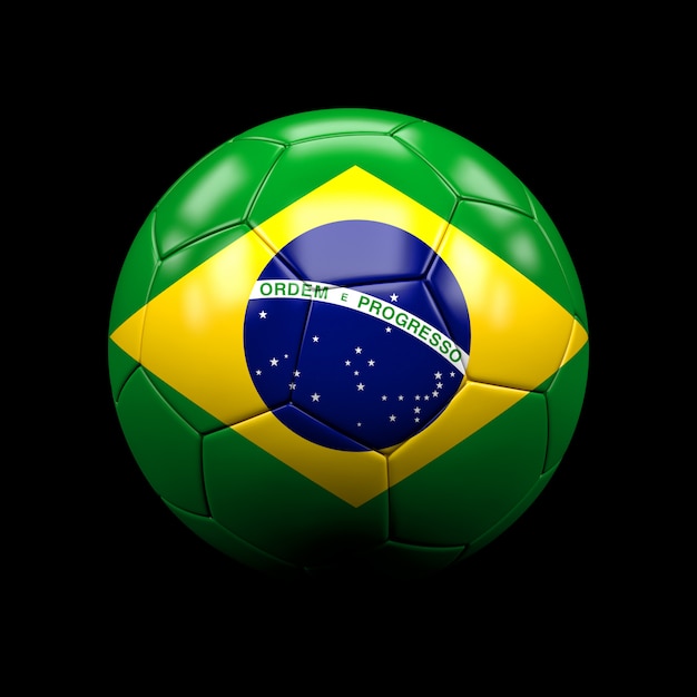 Foto bola de futebol do brasil