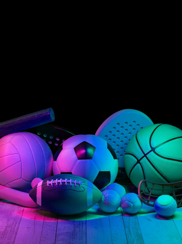 Foto bola de futebol no campo