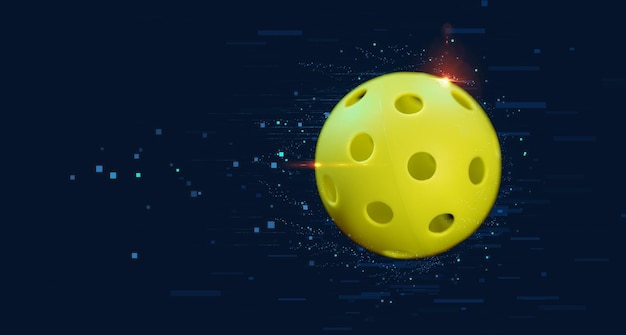 Bola de pickleball Copiar espaço Histórico desportivo