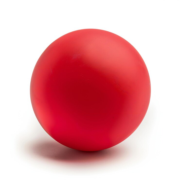Foto bola de pingue-pongue isolada em fundo branco de alta qualidade e alta resolução
