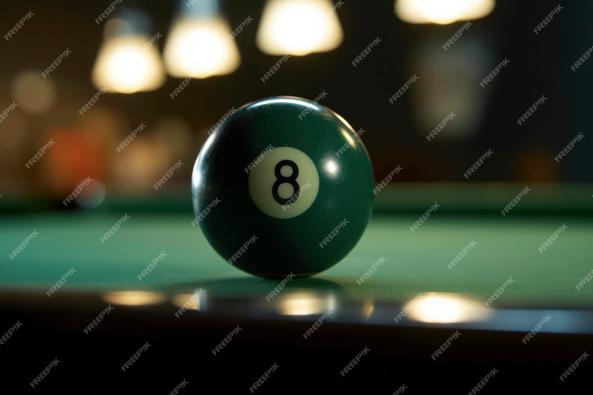 Bolas De Bilhar Coloridas Numa Mesa Verde. Jogo De Bilhar Em Um Bar.  Snooker Foto de Stock - Imagem de esfera, verde: 250005680