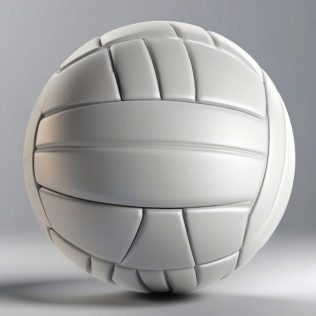 Foto bola de vôlei isolada em fundo branco