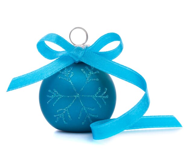 Bola de navidad azul