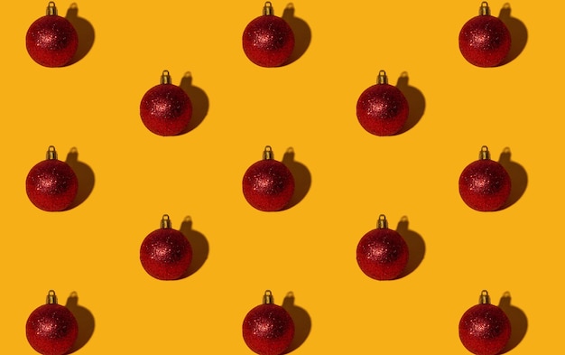 Bola de Navidad de fondo transparente naranja