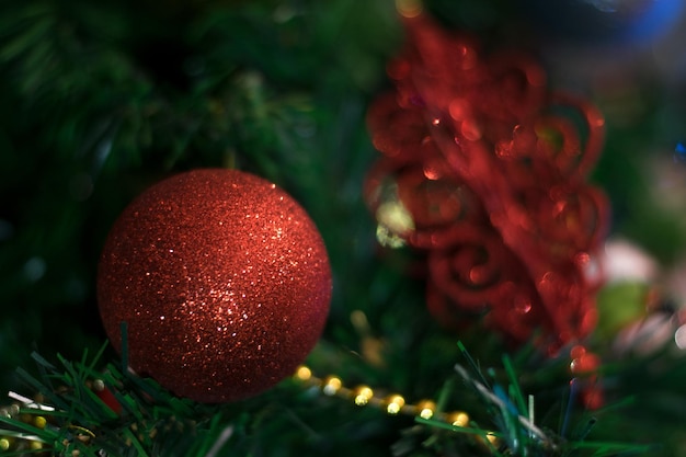 Bola de navidad roja