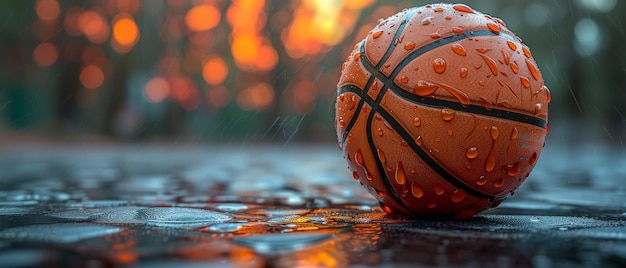 Bola usada no basquete