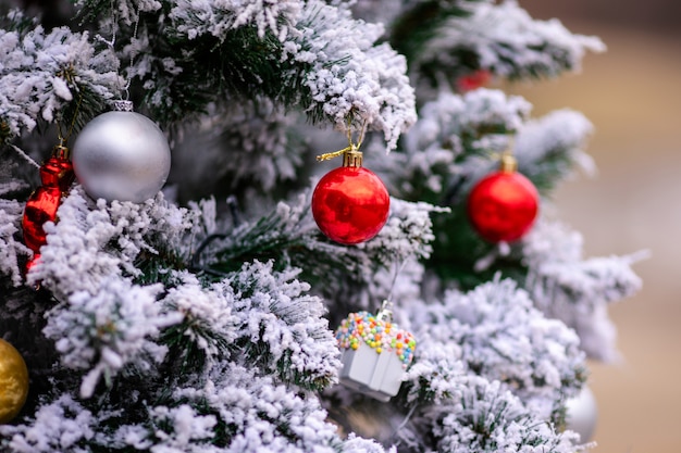 Bolas de Natal e decorações